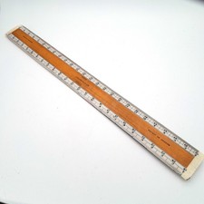 Vintage Scale Rule J.HALDEN & Co Ltd Engine Divided Patent No. 252098