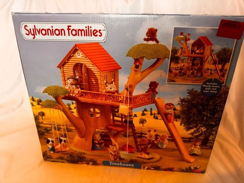 Sylvanian families tree - tree, house.