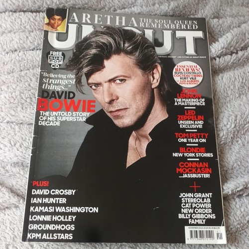 Uncut magazine bowie cover nov - magazine,