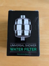 StoneStream Universal Shower Water Filter – Removes Chlorine & Limescale