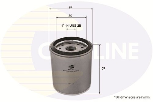 Comline fuel filter element - comline,