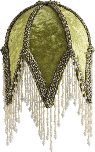 Tassel lampshade retro - -,
