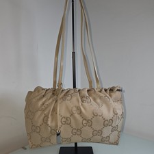 Gucci Monogram GG Tote Handbag Shoulder Bag