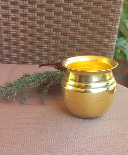 Brass lota kalash kitchen - brass,