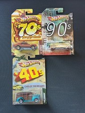 Hot Wheels Cars of the Decades