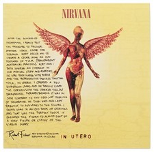 Nirvana "In Utero" Vinyl LP
