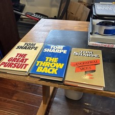3 hc TOM SHARPE Novels: GREAT