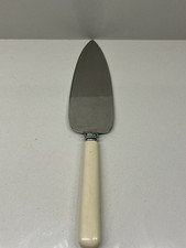 Vintage Peeredge Sheffield steel Cake/pie Slice With Faux Bone Handle