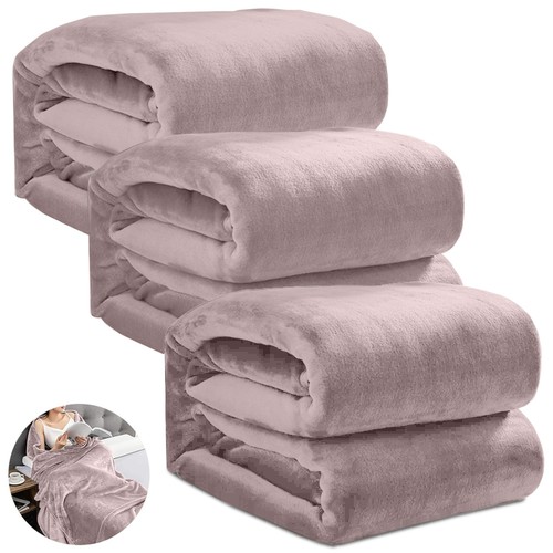 Luxury thick mink blanket - thick,