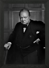 Winston Churchill Portrait