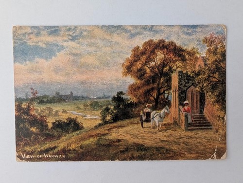 View warwick postcard sent - view,