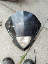 Headlight Front Panel Plastic Fairing Sinnis Apache Pulse Lexmoto Adrenaline 125