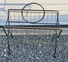 Vintage MCM 2-Tone Wire Metal