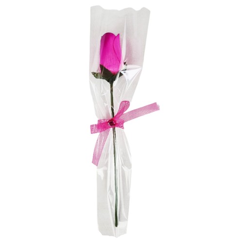 Single wooden rose - wooden, bud
