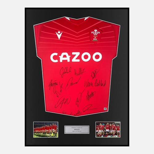 Framed squad signed - framed,