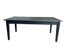 Black Wooden 1.9m Heavy Duty Table Brand New