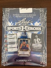 2025 Leaf Metal Sports Heroes Multi Sport Factory Sealed Hobby Box