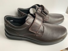 Mens Hotter Brown Sedgwick II Leather Derby Shoes UK Size 10 - New Unworn