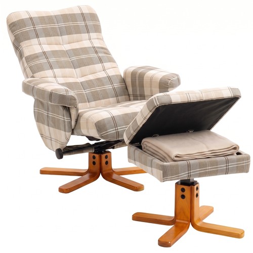 Homcom recliner chair and - homcom,