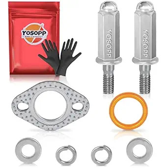 Exhaust bolt nuts gasket - nuts,