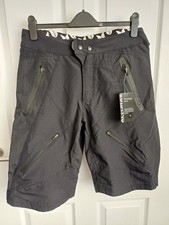 Altura Men's Medium Shield Baggy Cycling Shorts Black Waterproof Size Medium New