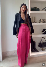 ZARA Fuchsia Pink Satin