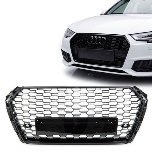 Front grille gloss black - grille,