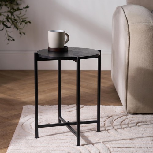 Ohs round side - ohs, table