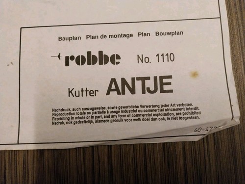 Robbe model boat plan - robbe,
