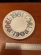 Vintage Royal Doulton Christmas 1981 Commemoratibe Plate