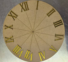 Wall Clock Roman Numerals
