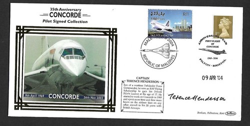 Concorde pilot signed - pilot,