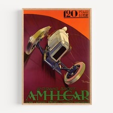 Amilcar - 1920 Car Racing Art