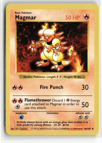 Magmar 036 102 - magmar, set