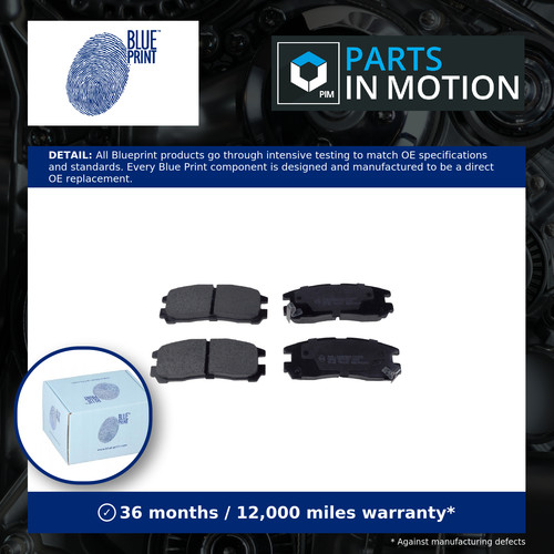 Brake pads set - brake, fits