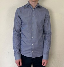 Eton super slim fit blue - super,