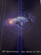 The MK Indy Kit Car Sports Car Sales Info Brochure Sheet Frameable