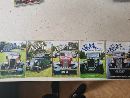 The austin ten - , drivers