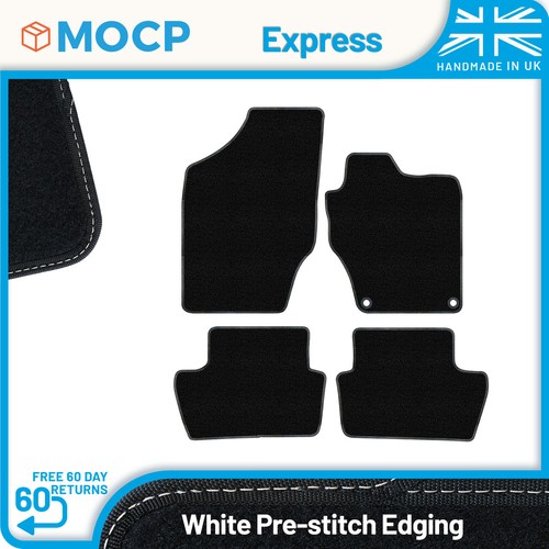 Express with white - with, pre-stitch