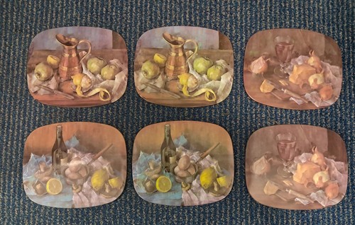 Vintage placemats still - placemats, life
