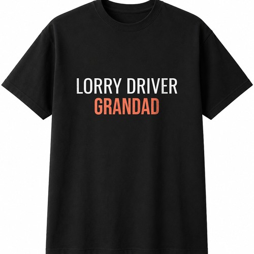 Lorry driver grandad mens - lorry,