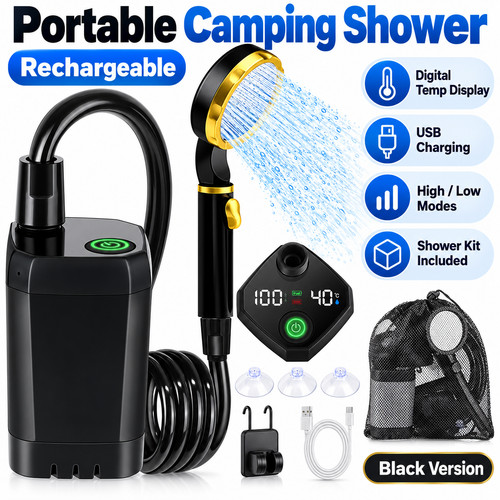 Portable camping shower - portable,