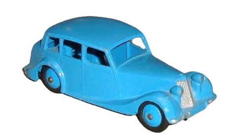 Dinky toys triumph 1800 blue - triumph,