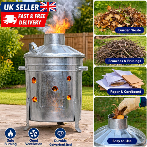 15l galvanised garden - 15l,