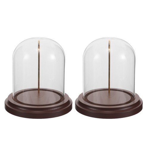 2pcs clear glass pocket watch - 2pcs,