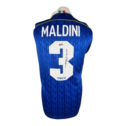 Signed paolo maldini italy - signed,