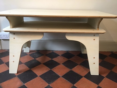 Birch plywood coffee table - coffee,