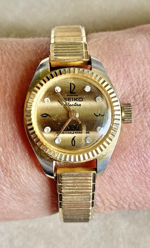 70s seiko electra 360 - seiko, women's