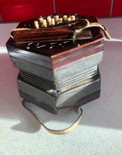 Rare Lachenal Anglo concertina