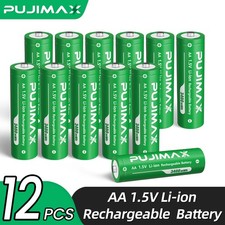 3400mWh Rechargeable 1.5V AA